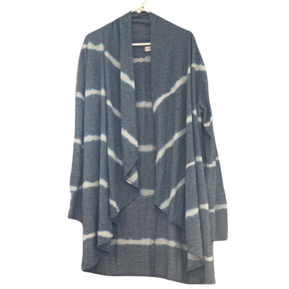 Tie Dye Draped Cardigan XL